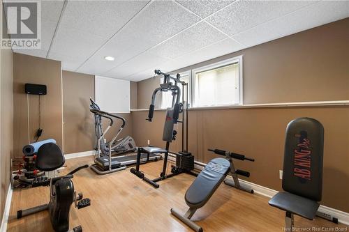 4 Fairview Drive, Salisbury, NB - Indoor Photo Showing Gym Room