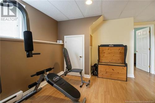 4 Fairview Drive, Salisbury, NB - Indoor Photo Showing Gym Room