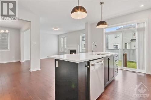 View from kitchen to family room - 127 Alamo Street, Ottawa, ON - Indoor Photo Showing Kitchen