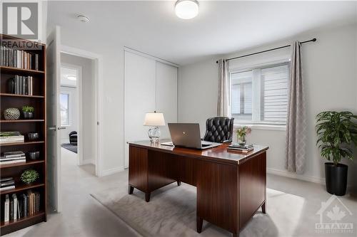 Bedroom 4 Staged as home office - 127 Alamo Street, Ottawa, ON - Indoor Photo Showing Office