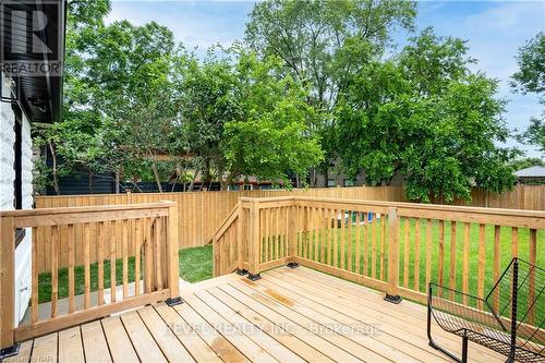 3 Marren Street, St. Catharines, ON - Outdoor With Deck Patio Veranda