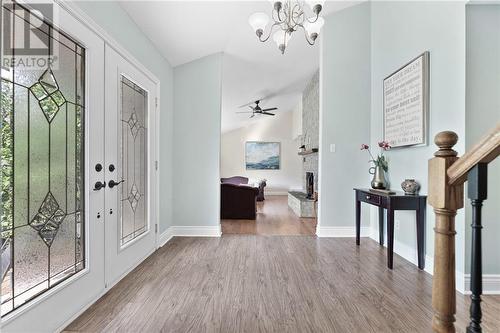 Welcome home. Cathedral ceilings in foyer and living room. - 132 Manion Road, Carp, ON - Indoor Photo Showing Other Room