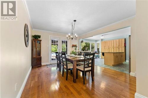 Dining room could easily seat 10 guests. - 132 Manion Road, Carp, ON - Indoor Photo Showing Dining Room