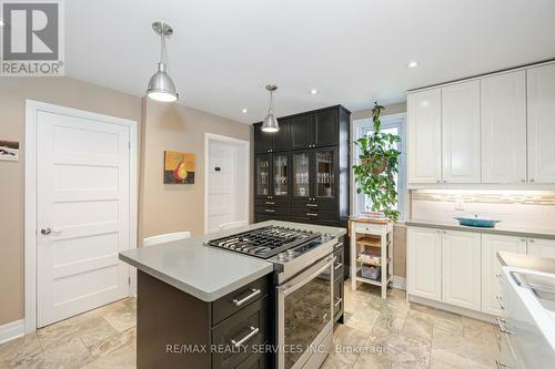 73 Wellington Street E, Brampton (Downtown Brampton), ON - Indoor Photo Showing Kitchen With Double Sink