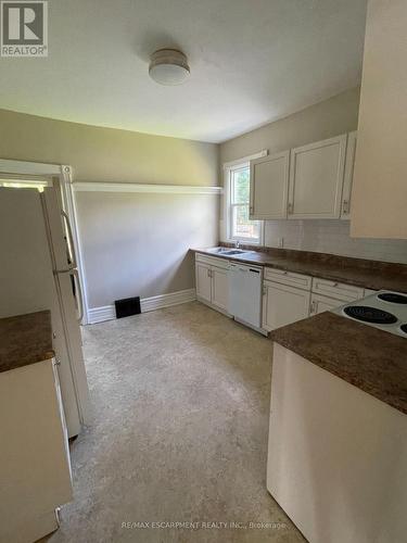 15 Jones Street, Hamilton (Stoney Creek), ON - Indoor Photo Showing Kitchen With Double Sink