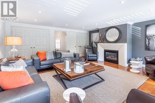 1245 Hammond Street, Burlington (Brant), ON - Indoor Photo Showing Living Room With Fireplace