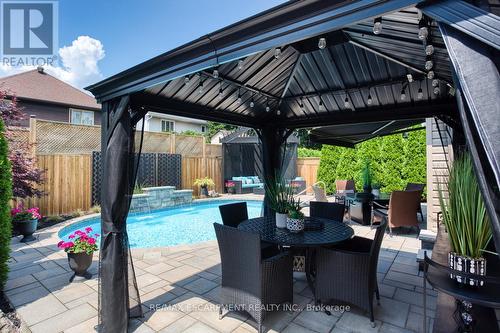 1245 Hammond Street, Burlington (Brant), ON - Outdoor With In Ground Pool With Deck Patio Veranda