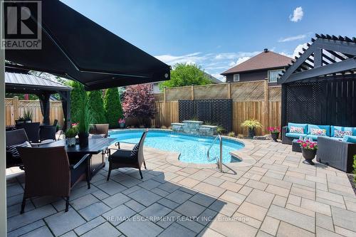 1245 Hammond Street, Burlington (Brant), ON - Outdoor With In Ground Pool With Deck Patio Veranda