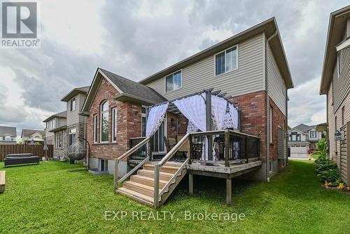 317 Sienna Crescent, Kitchener, ON - Outdoor With Deck Patio Veranda With Exterior