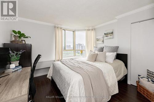 1606 - 41 Markbrook Lane, Toronto (Mount Olive-Silverstone-Jamestown), ON - Indoor Photo Showing Bedroom