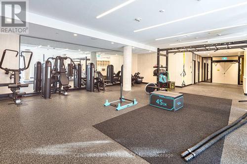 1711 - 2020 Bathurst Street, Toronto (Humewood-Cedarvale), ON - Indoor Photo Showing Gym Room