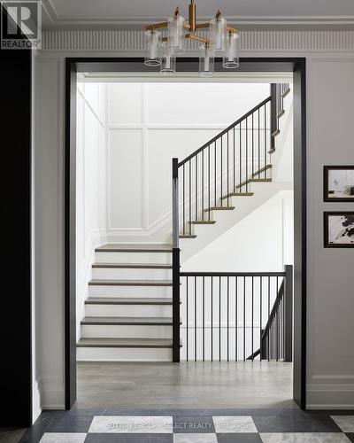 Feature staircase & wainscoting - 326 Manhattan Drive, London, ON 