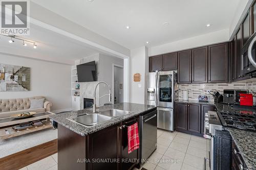 21 Killington Avenue, Vaughan (Kleinburg), ON - Indoor Photo Showing Kitchen With Double Sink With Upgraded Kitchen