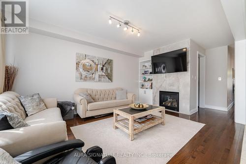 21 Killington Avenue, Vaughan (Kleinburg), ON - Indoor Photo Showing Living Room With Fireplace