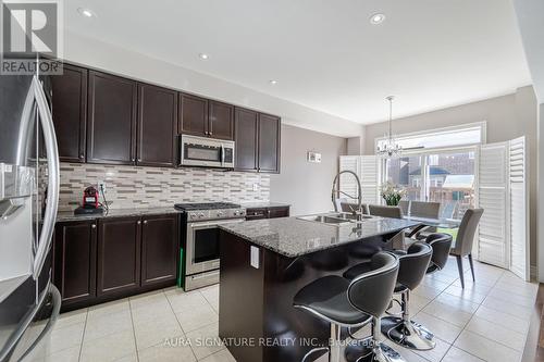 21 Killington Avenue, Vaughan (Kleinburg), ON - Indoor Photo Showing Kitchen With Double Sink With Upgraded Kitchen