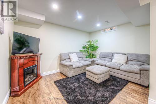 3360 Roma Avenue, Burlington (Alton), ON - Indoor Photo Showing Living Room With Fireplace