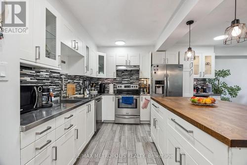 509 - 15 London Green Court, Toronto, ON - Indoor Photo Showing Kitchen With Double Sink With Upgraded Kitchen