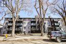 210 512 4Th Avenue N, Saskatoon, SK  - Outdoor With Balcony With Facade 