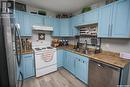 210 512 4Th Avenue N, Saskatoon, SK  - Indoor Photo Showing Kitchen With Double Sink 