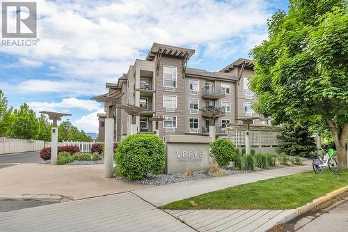 567 Yates Road Unit# 201, Kelowna, BC - Outdoor With Balcony With Facade