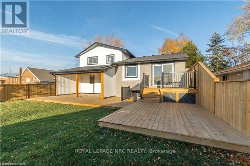 1104 Vansickle Road, St. Catharines, ON - Outdoor With Deck Patio Veranda With Exterior