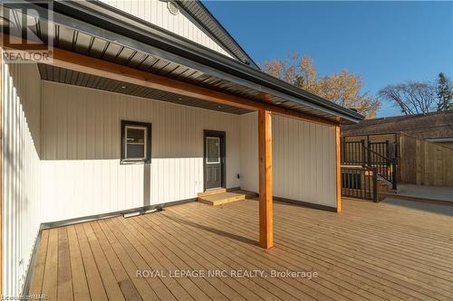 1104 Vansickle Road, St. Catharines, ON - Outdoor With Deck Patio Veranda With Exterior