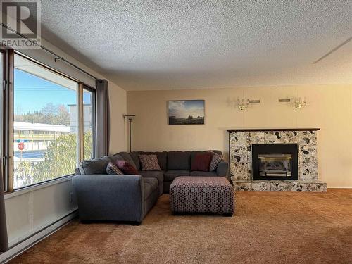 41 Dease Street, Kitimat, BC - Indoor Photo Showing Living Room With Fireplace