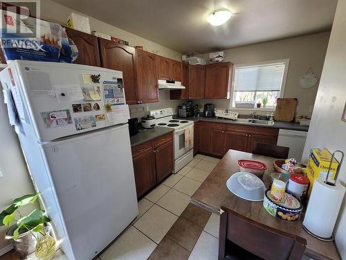 B 3421 Kalum Street, Terrace, BC - Indoor Photo Showing Kitchen With Double Sink