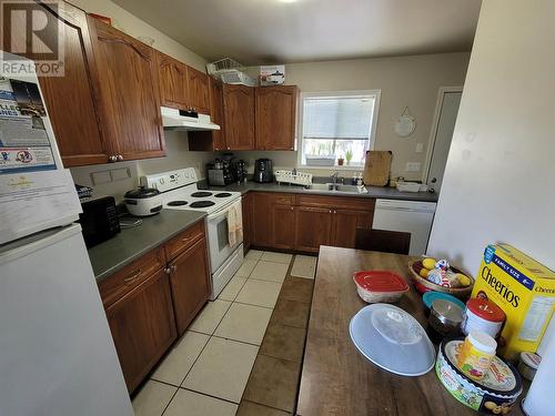 B 3421 Kalum Street, Terrace, BC - Indoor Photo Showing Kitchen With Double Sink