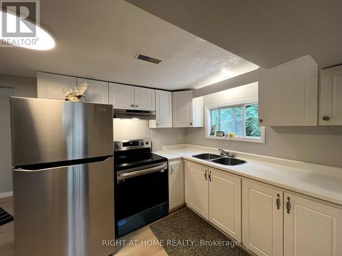 34 Broadview Road, Collingwood, ON - Indoor Photo Showing Kitchen With Double Sink