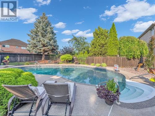 455 Orchard Park Drive, Lakeshore, ON - Outdoor With In Ground Pool With Deck Patio Veranda With Backyard