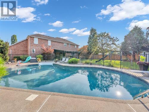 455 Orchard Park Drive, Lakeshore, ON - Outdoor With In Ground Pool With Backyard