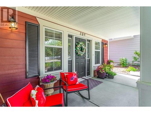 389 Mccarren Avenue, Kelowna, BC - Outdoor With Deck Patio Veranda With Exterior