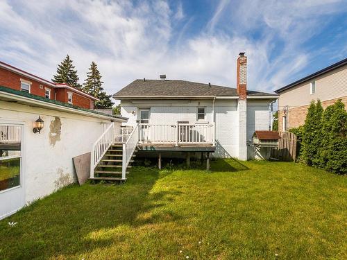 Backyard - 296 Rue Chambly, Longueuil (Greenfield Park), QC - Outdoor With Deck Patio Veranda