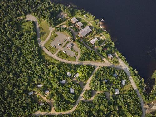 Aerial photo - 7 Ch. Des Sources, Saint-Donat, QC - Outdoor With Body Of Water With View