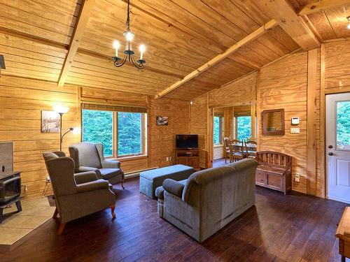 Living room - 7 Ch. Des Sources, Saint-Donat, QC - Indoor Photo Showing Living Room