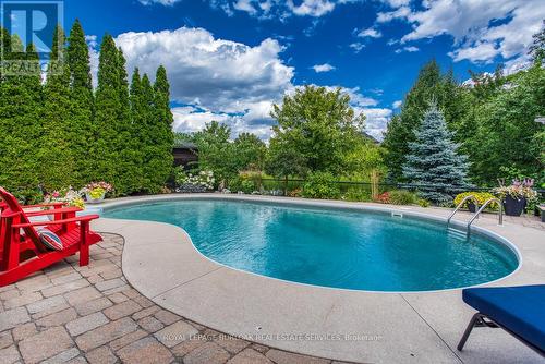 2185 Meadowland Drive, Oakville (River Oaks), ON - Outdoor With In Ground Pool With Backyard