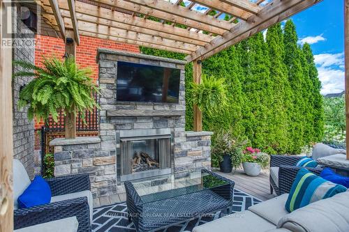 2185 Meadowland Drive, Oakville (River Oaks), ON -  With Fireplace