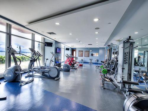 Exercise room - 612-1000 Rue De La Commune E., Montréal (Ville-Marie), QC - Indoor Photo Showing Gym Room