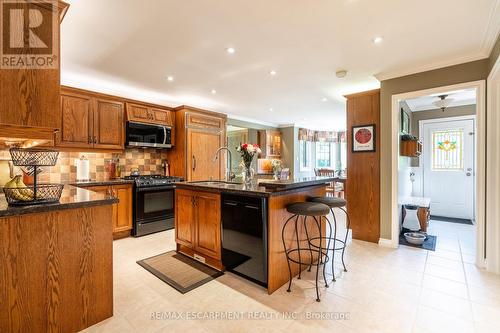 47 Woodend Drive, Hamilton, ON - Indoor Photo Showing Kitchen With Upgraded Kitchen