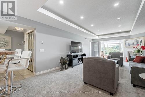 308 - 990 Golf Links Road, Hamilton (Meadowlands), ON - Indoor With Fireplace