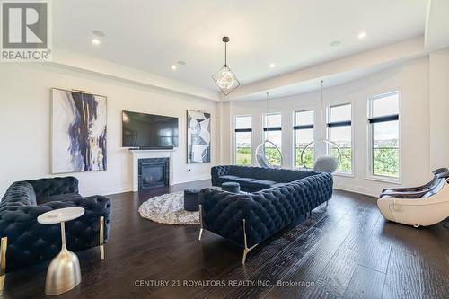 36 Quintette Close, Brampton (Bram East), ON - Indoor With Fireplace