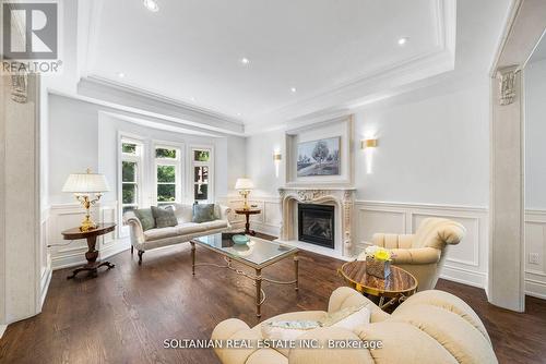 176 Empress Avenue, Toronto, ON - Indoor Photo Showing Living Room With Fireplace