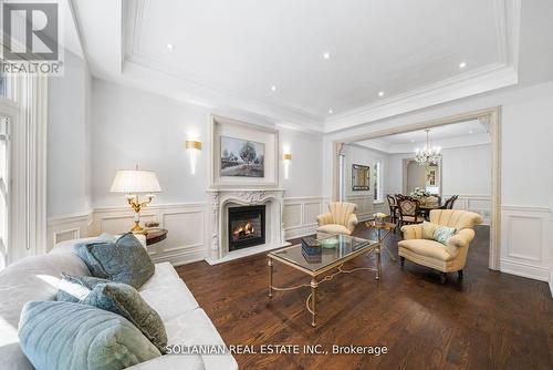 176 Empress Avenue, Toronto, ON - Indoor Photo Showing Living Room With Fireplace