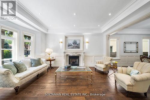 176 Empress Avenue, Toronto (Willowdale East), ON - Indoor Photo Showing Living Room With Fireplace