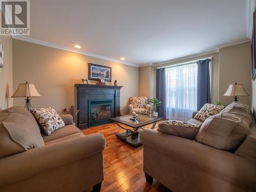 59 Great Eastern Avenue, St. John'S, NL - Indoor Photo Showing Living Room With Fireplace