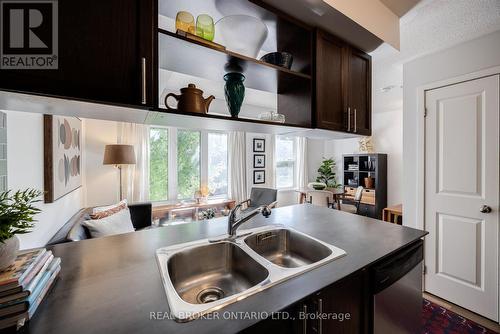 5 - 88 Munro Street, Toronto (South Riverdale), ON - Indoor Photo Showing Kitchen With Double Sink