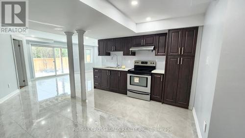 Bsmt - 215 Symington Avenue, Oshawa (Windfields), ON - Indoor Photo Showing Kitchen With Double Sink