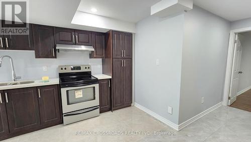 Bsmt - 215 Symington Avenue, Oshawa (Windfields), ON - Indoor Photo Showing Kitchen With Double Sink