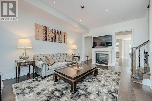 263 Hanover Street, Oakville, ON - Indoor Photo Showing Living Room With Fireplace